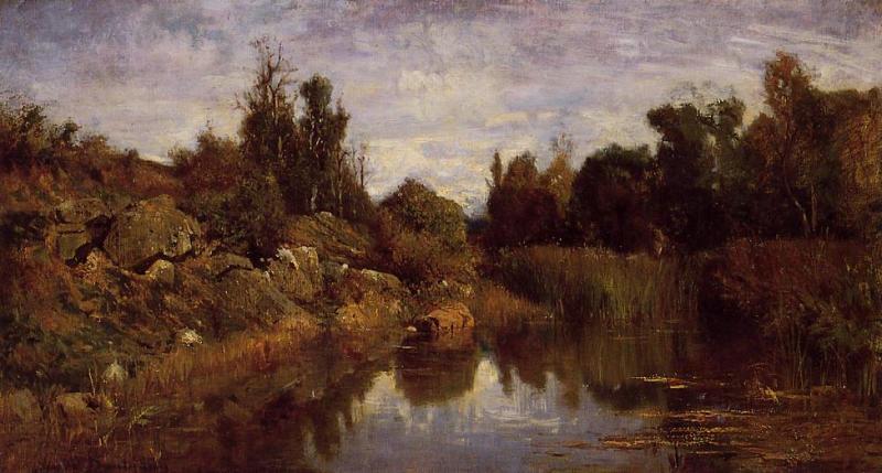 Charles-Francois Daubigny The Water's Edge